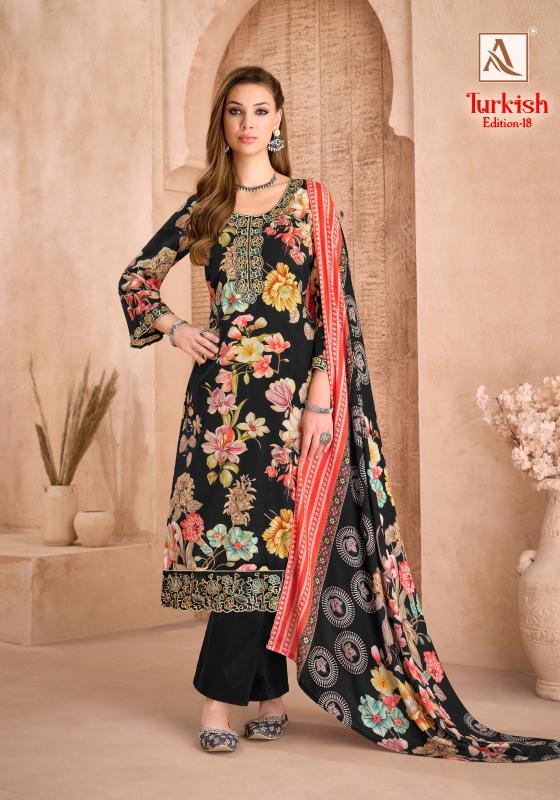 Alok suit turkish edition 18 jetpur dress material wholesale
